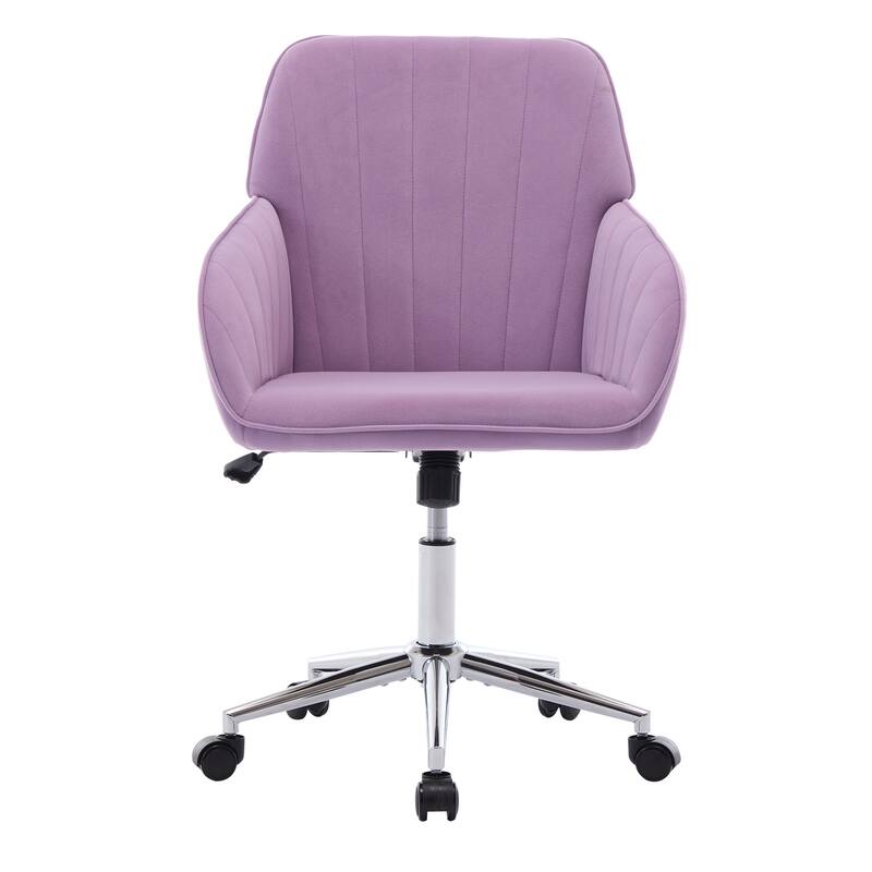 Ergonomic Adjustable Office Chair with Lumbar Support, Swivel Design, and Memory Foam Cushion