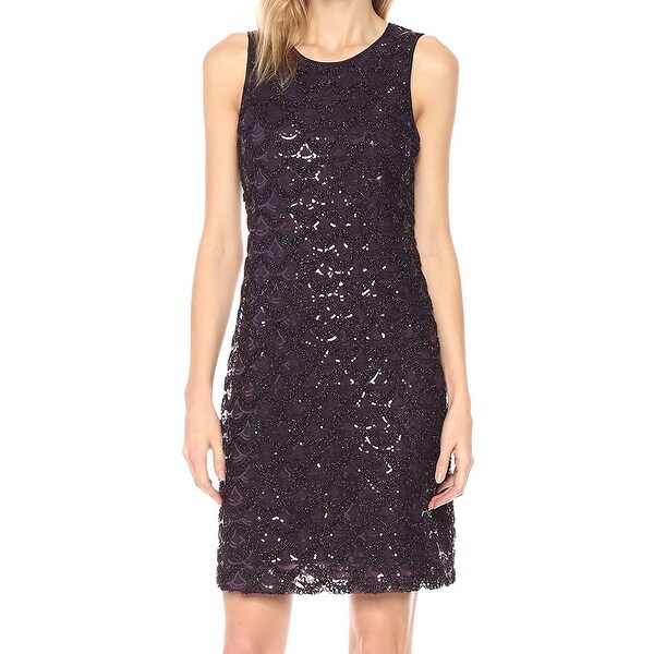 sequin shift dress size 16