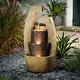preview thumbnail 1 of 1, 32" Cascade Water Fountain with Led Light