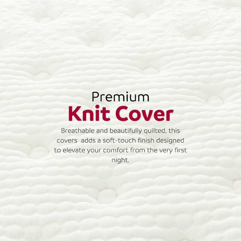 Majestic 12 in. Pocket Coil Hybrid Mattress