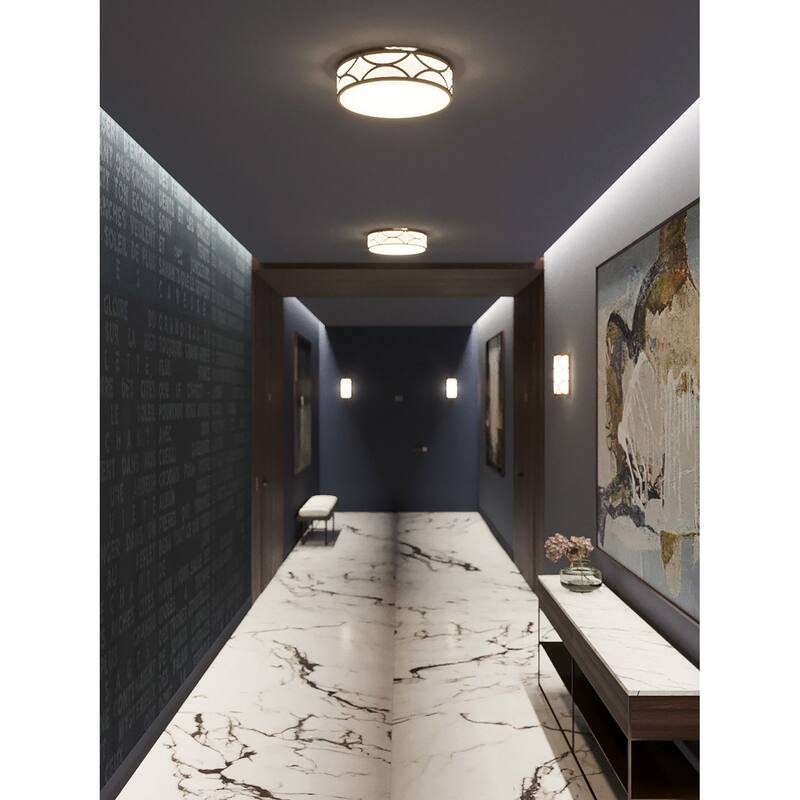 AFX Lake 4-Light 30'' LED Flush Mount - 30-Inch