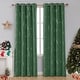 preview thumbnail 84 of 106, Deconovo Silver Line 52 Width Curtain Panel Pair (2 Panel) W52" x L45" - Dark Forest