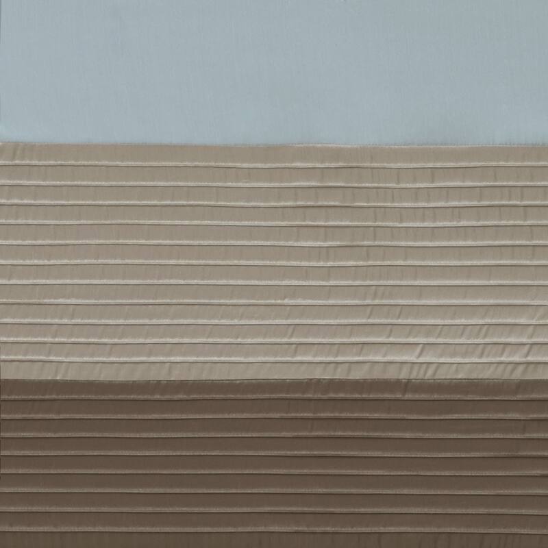 Madison Park Tradewinds Polyoni Pintuck Single Curtain Panel - 50 X 84