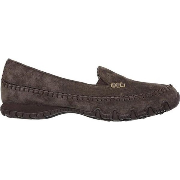 skechers leather loafers womens