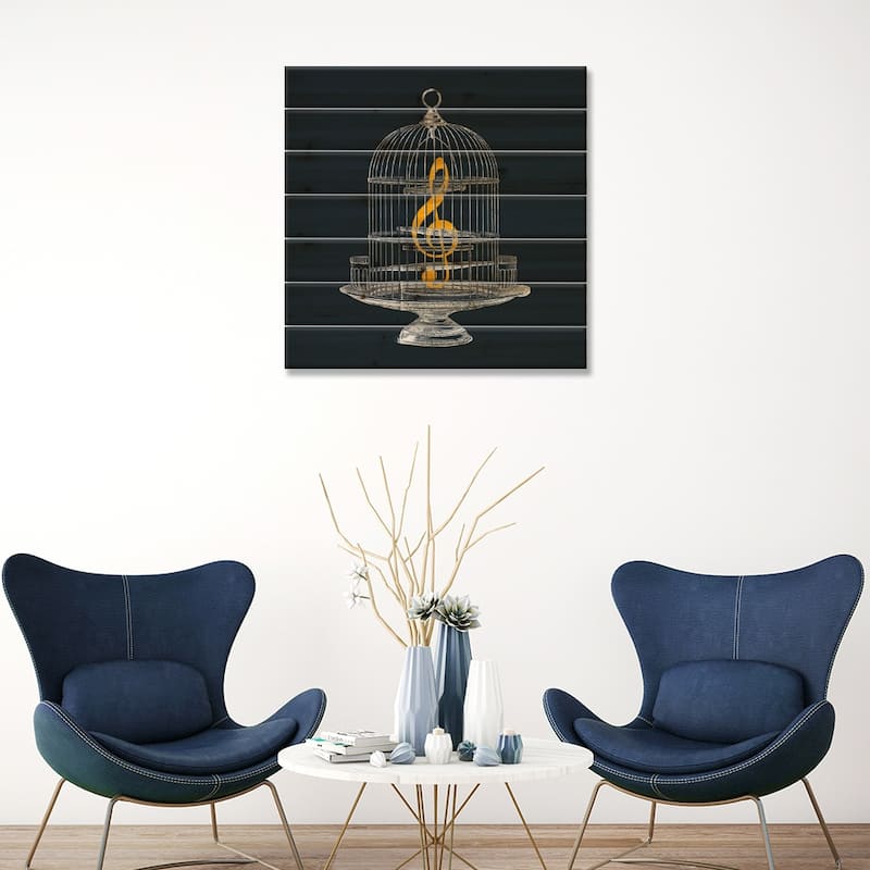 Set Me Free Print On Wood by Tobias Fonseca - Multi-Color