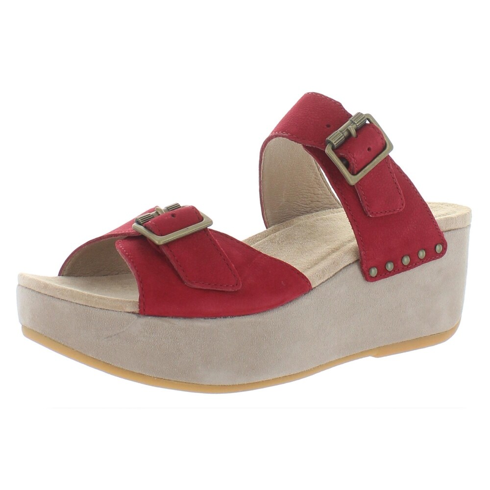 dansko red sandals