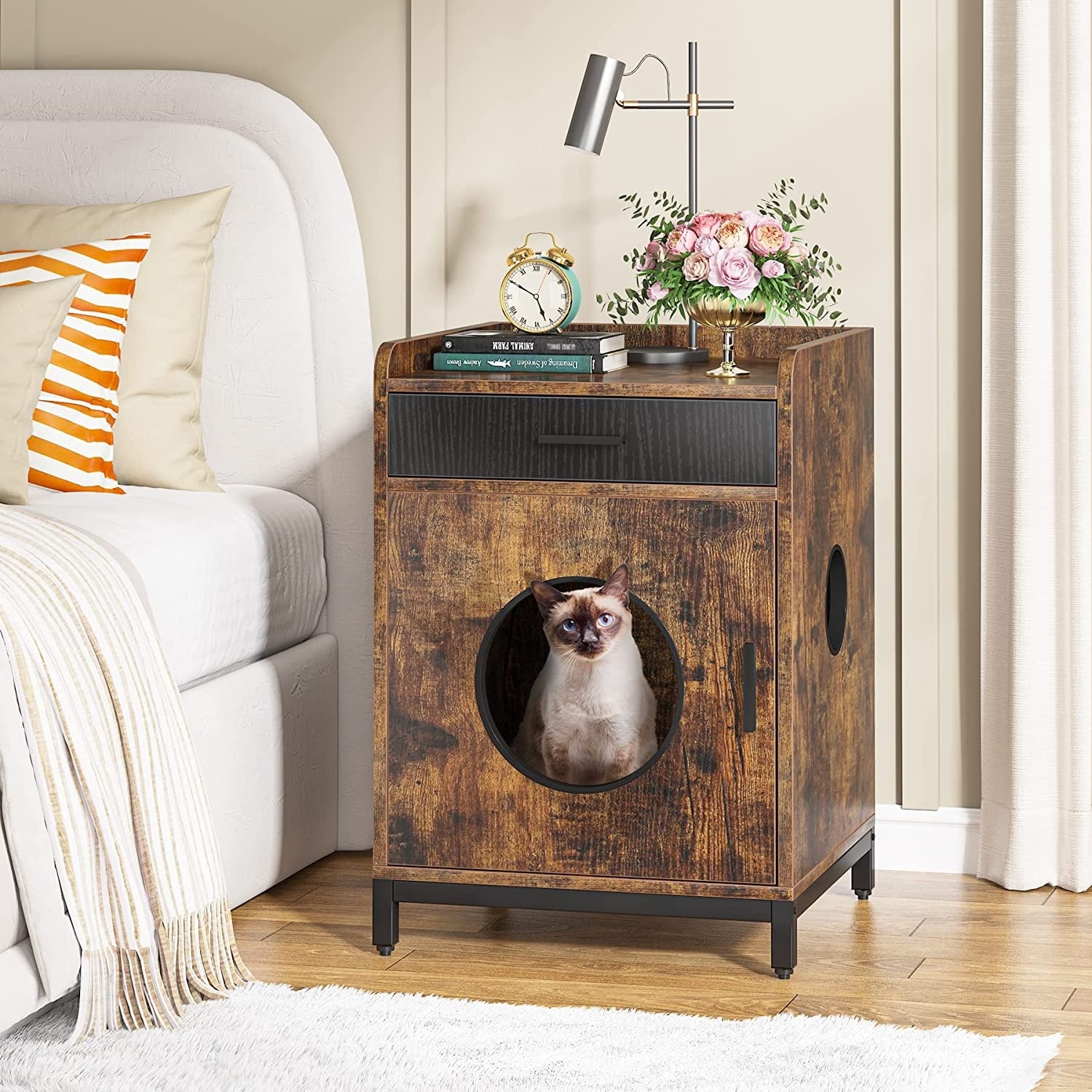 Cat litter box in bedroom cheap