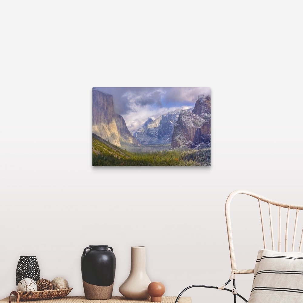 Shop The Tunnel View Yosemite National Park California Canvas
