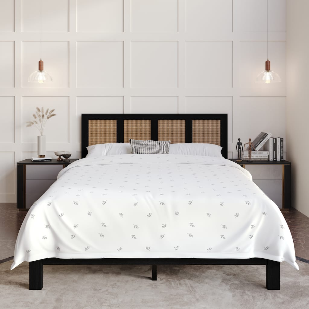 Clayfell Missoula Wood Panel Bed