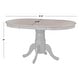preview thumbnail 20 of 18, Simple Living Carolina Farmhouse Solid Wood Dining Table with Leaf