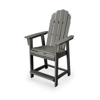 Shop Polywood Vineyard Adirondack Counter Chair Overstock 31272035