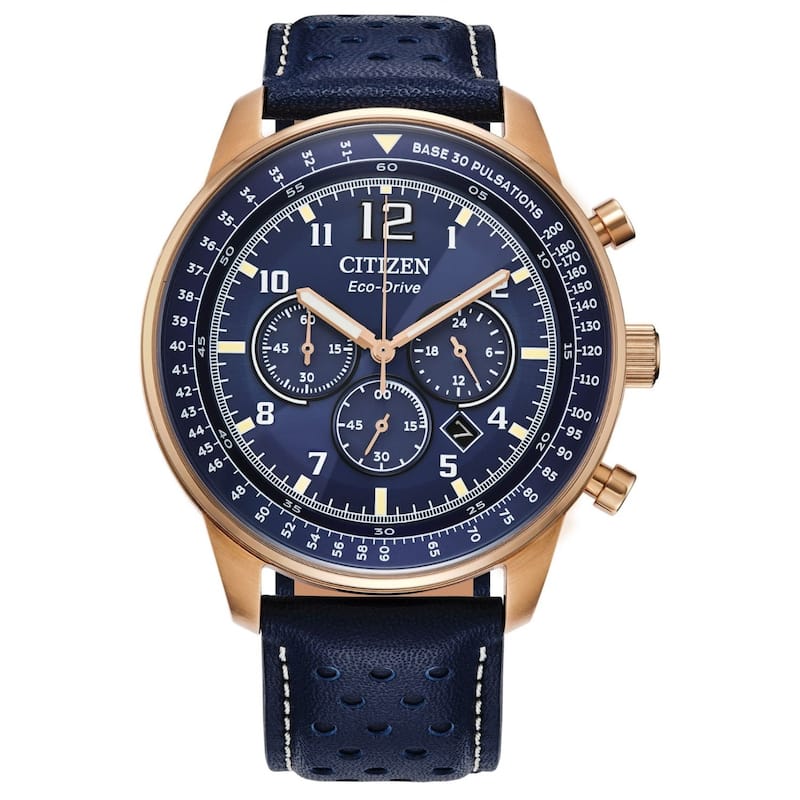 Citizen Men's Eco-drive Blue Dial Watch - CA4503-00L - One Size