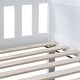 preview thumbnail 18 of 18, Detachable Rubber Wood Triple Bunk Bed with Ladders,Guardrails,Twin over Twin over Twin