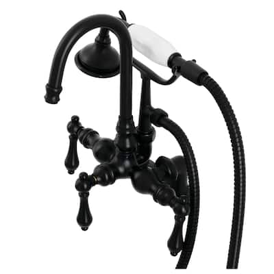 Vintage Clawfoot Tub Faucet with Hand Shower