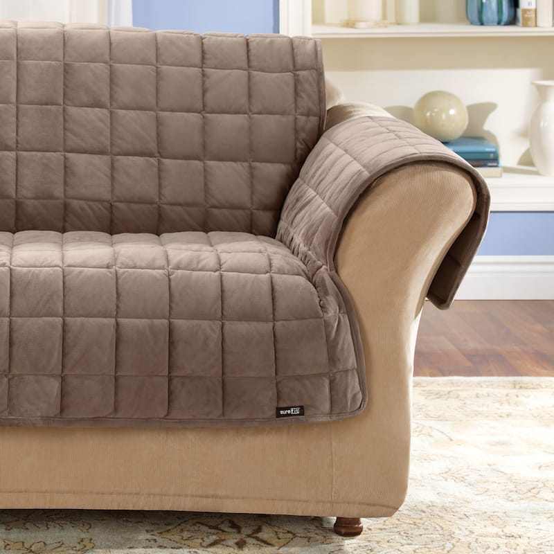SureFit Deluxe Pet Loveseat Furniture Cover