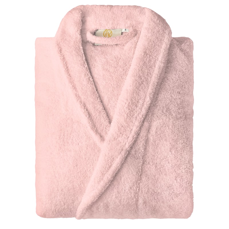 100% Cotton Soft Terry Adult Unisex Lightweight Bathrobe by Superior