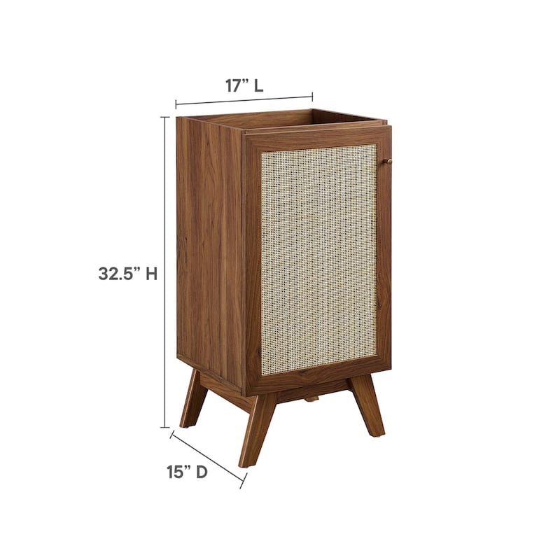 Soma 18" Bathroom Vanity Cabinet (Sink Basin Not Included)
