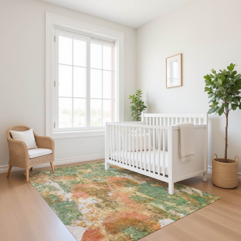 Premium Washable Super Soft Abstract Mayfield Rug