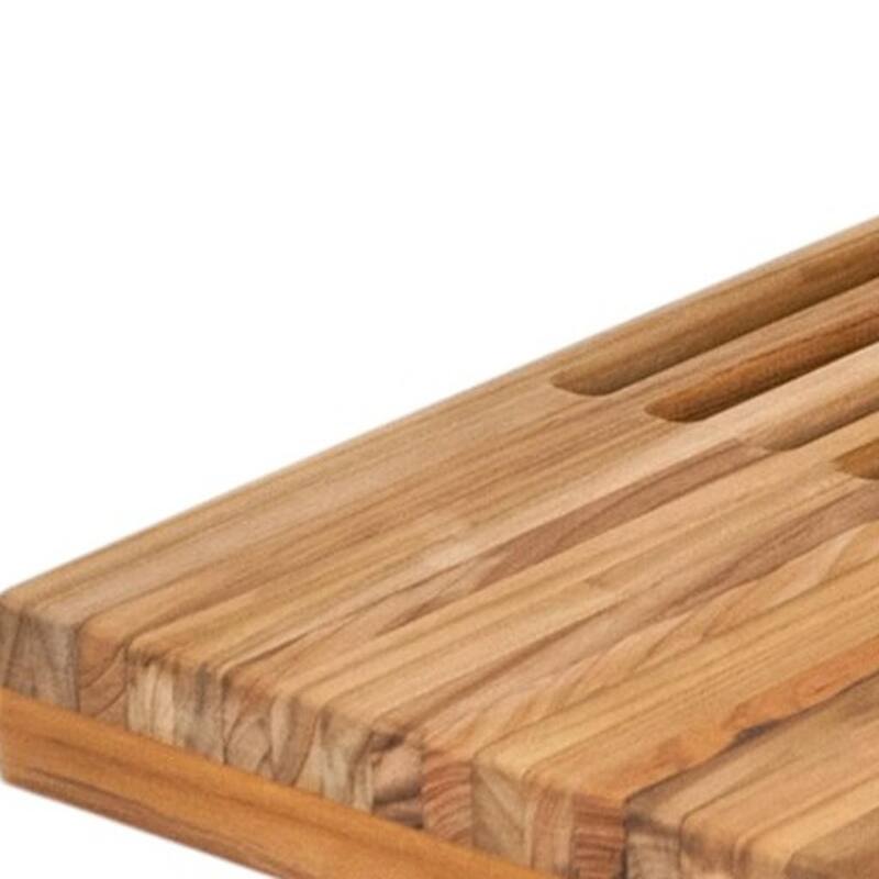 30" Brown Wall Mount Teak Rectangular Shower Bench