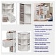 preview thumbnail 4 of 5, Badger Basket Corner Cubby Storage with Reversible Baskets