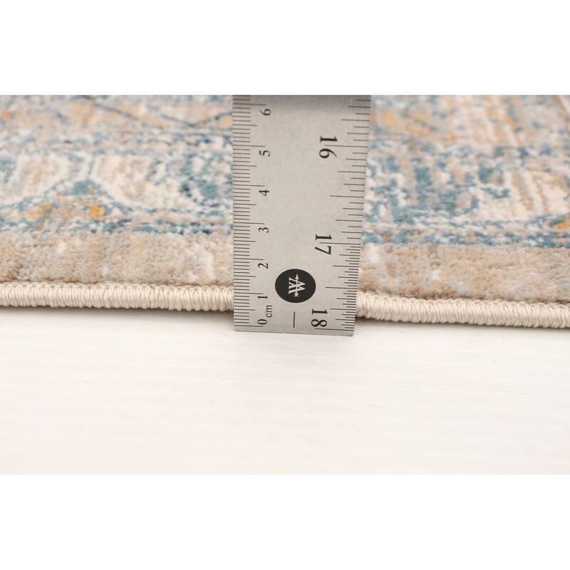 ECARPETGALLERY Bahama Heriz Transitional Rug