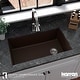 preview thumbnail 13 of 65, Karran Undermount Quartz 32 in. Single Bowl Kitchen Sink Kit