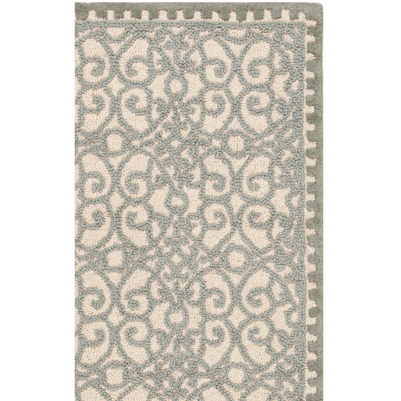 SAFAVIEH Handmade Cambridge Alodie Geometric Wool Rug