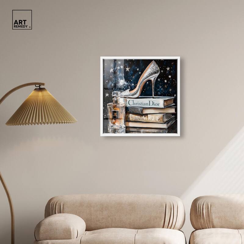 Sparkling Stars Heel Shadowbox by Art Remedy