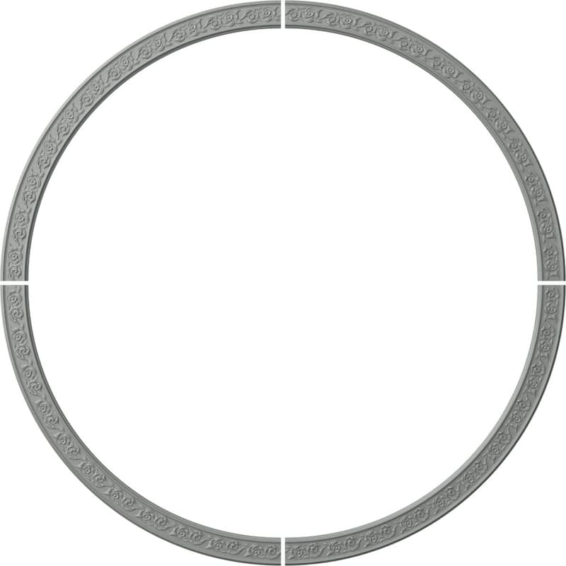 87 3/8"OD x 78 3/4"ID x 4 3/8"W x 3/4"P Aberdeen Ceiling Ring