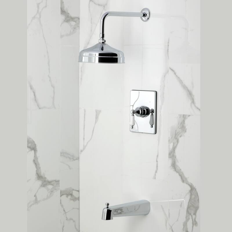 Kingston Brass Single-Handle Pressure Balanced Tub and Shower Faucet
