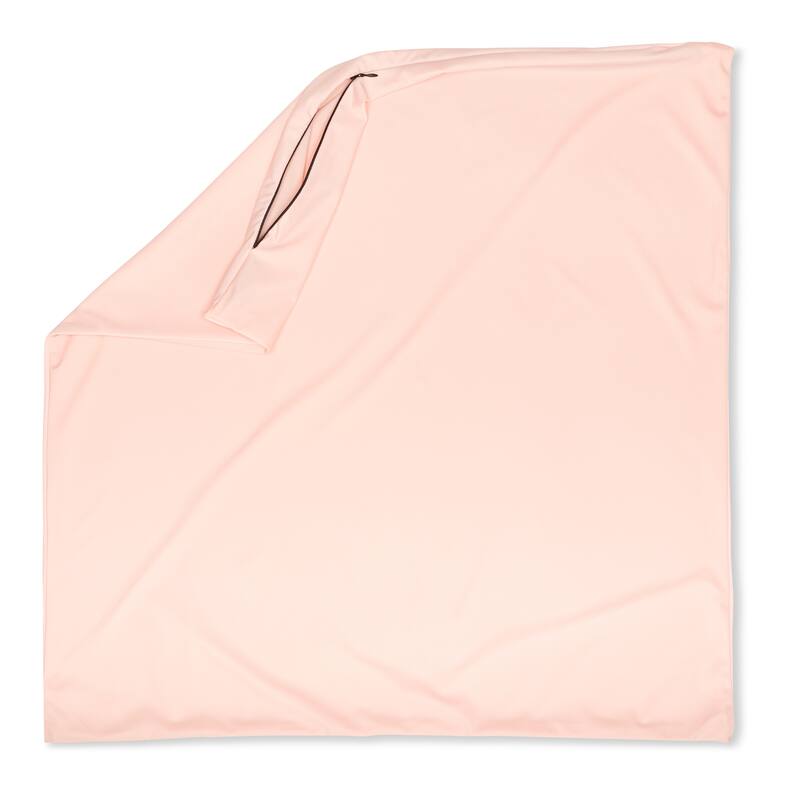 Throw Pillow Cozy Soft Microbead Cream Peach: 1 Pc - ~ Cover 18 x 18