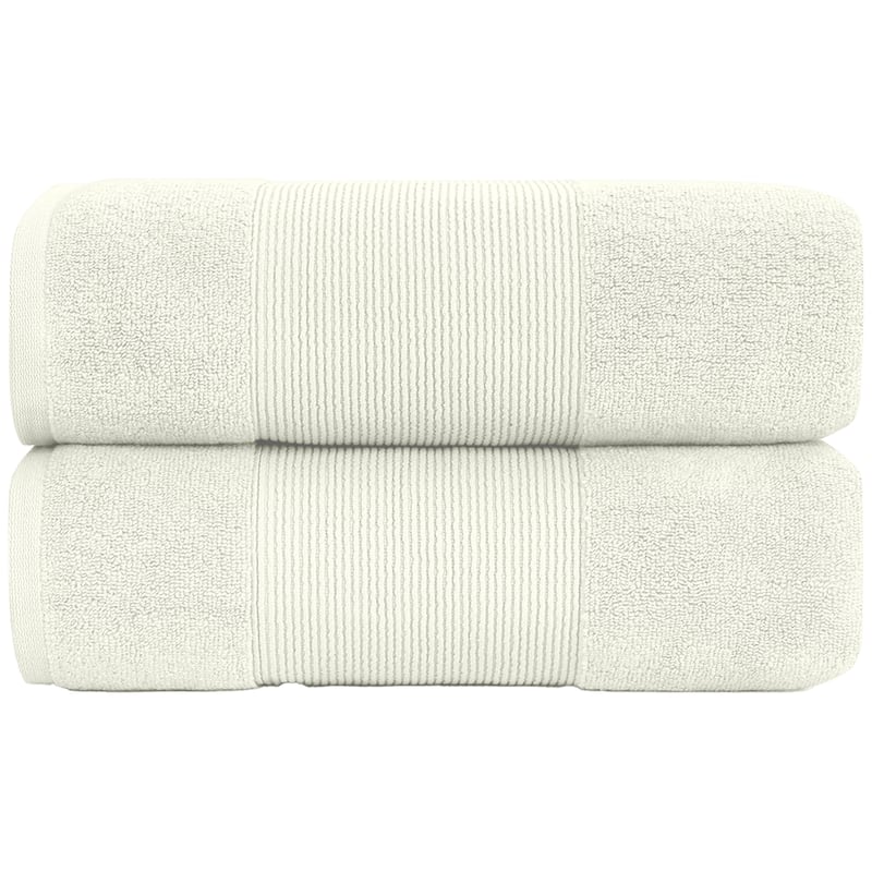 Modern Threads Air Cloud 2-Pack Oversized Bath Sheet Set