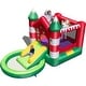 preview thumbnail 11 of 9, Inflatable Bounce House with Blower for Kids Aged 3-10 Years - 153.5" x 83" x 87"(L x W x H)