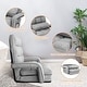 preview thumbnail 8 of 10, Adjustable 6-Position Floor Chair Folding Lazy Gaming Sofa,Indoor Chaise Lounge Sofa