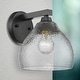 preview thumbnail 5 of 6, Golden Lighting Ariella 1-light Wall Sconce in Matte Black
