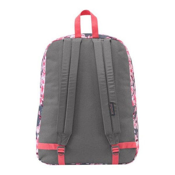 jansport diamond plumeria pink