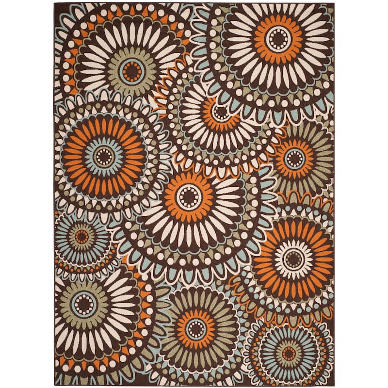 SAFAVIEH Veranda Sissy Indoor/ Outdoor Waterproof Patio Backyard Rug