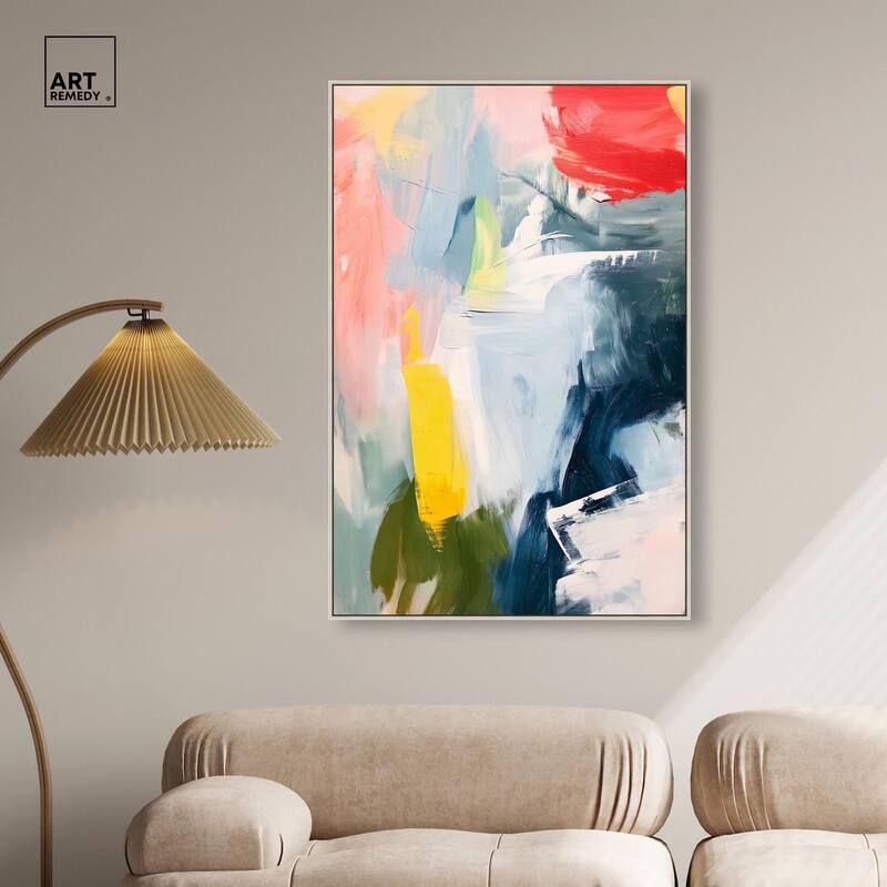 Confetti Storm Canvas by Art Remedy