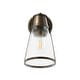 preview thumbnail 10 of 17, Robert Stevenson Lighting Jaxon - Metal and Seedy Glass Wall Sconce