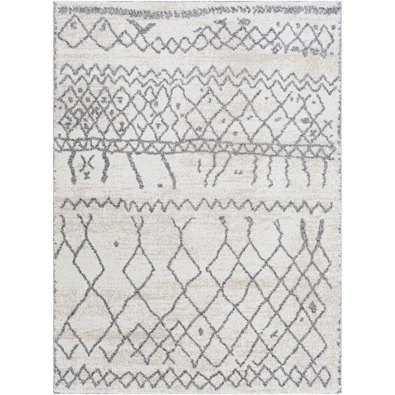 Livabliss Transitional Andorra Trellis Area Rug