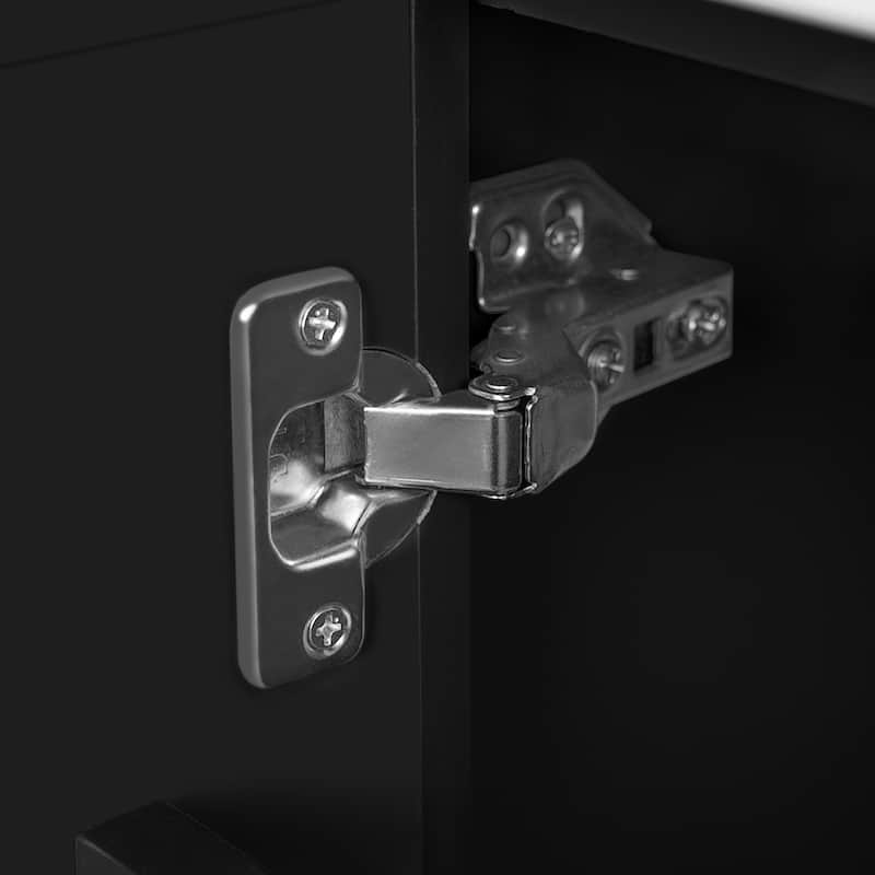24"Freestanding Bathroom Vanity with Ceramic Sink