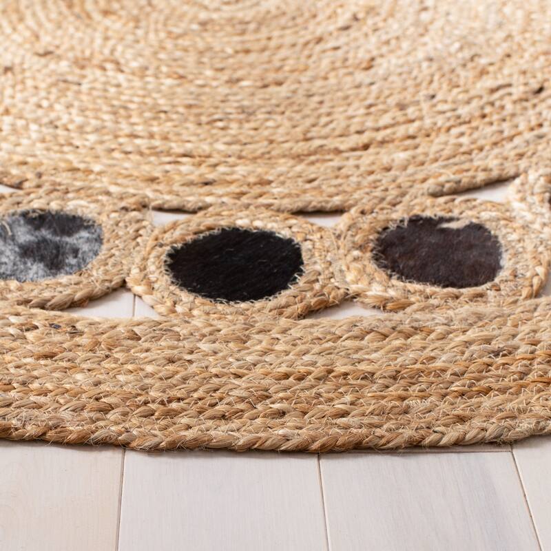 SAFAVIEH Handmade Natural Fiber Marieke Casual Solid Jute Rug