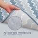 preview thumbnail 19 of 31, Kasentex Soft Chenille Bath Rug Mat Absorbent Non Slip Machine Wash Durable