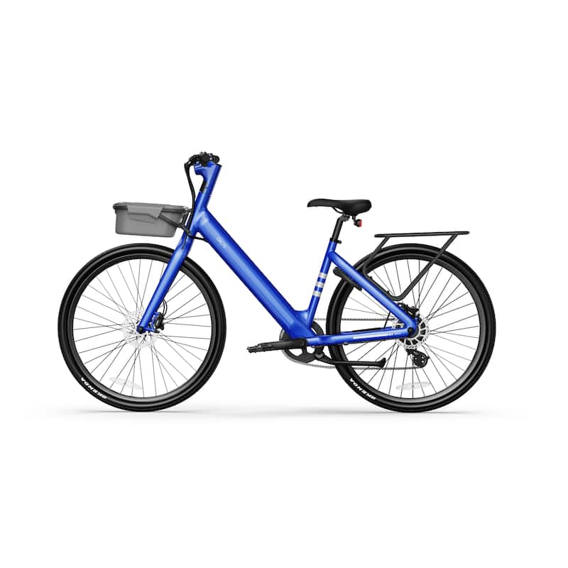 Minimalist Step-through e-Bike - Long Operating Range, High Speed, Bolt Blue - 21