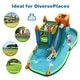 preview thumbnail 6 of 10, Costway Bountech Inflatable Water Slide Kids Bounce House Splash Pool - See details