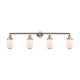 Option Brushed Satin Nickel / Matte White Cased