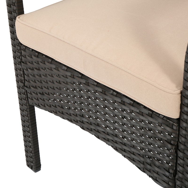 4PC Comfortable Outdoor Chat Set for Relaxing and Socializing