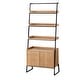 preview thumbnail 6 of 10, Lifestorey Estanier Large Ladder Shelf with Cabinet