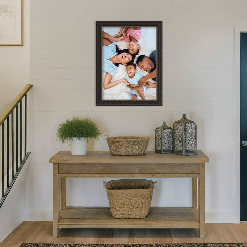 Accent Bronze Narrow Framed Picture Frame, Photo Frame