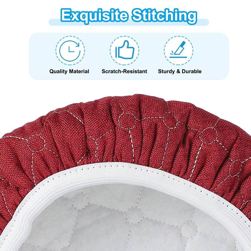 Bar Stool Covers, 2Pcs Elastic Bar Stool Seat Cover for 10-13 Inch Chair